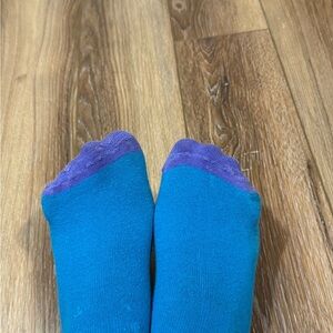 Blue and Purple USED size 8 women’s socks